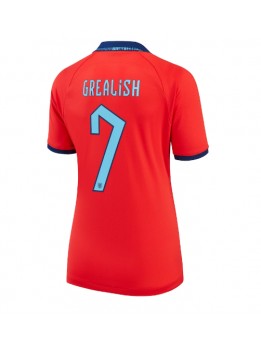 England Jack Grealish #7 Auswärtstrikot für Frauen WM 2022 Kurzarm